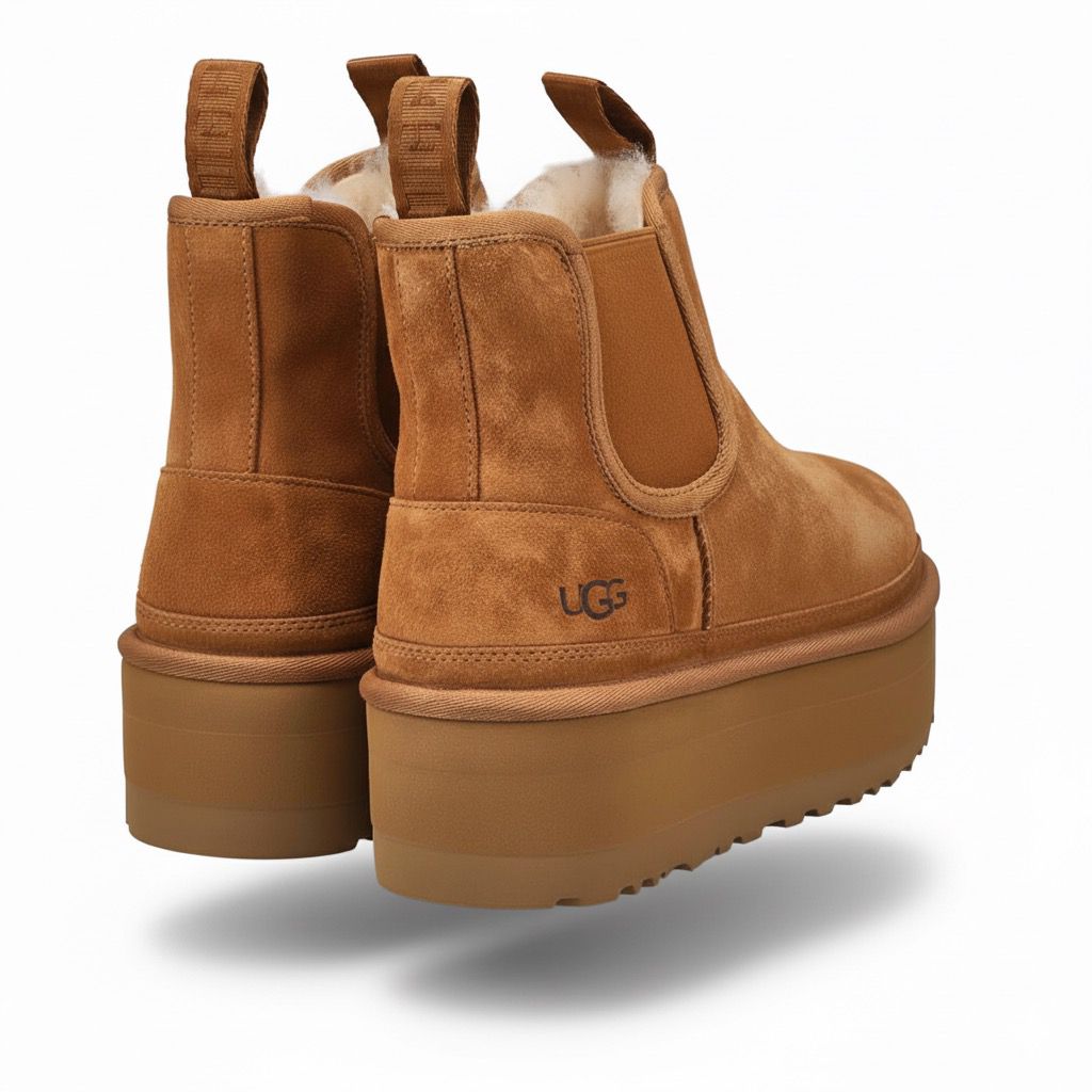 Ugg Neumel Platform Boots Chestnut